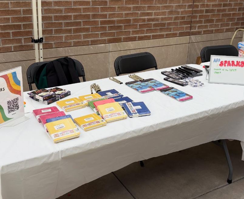 Make Kids Matter school supplies and materials display
